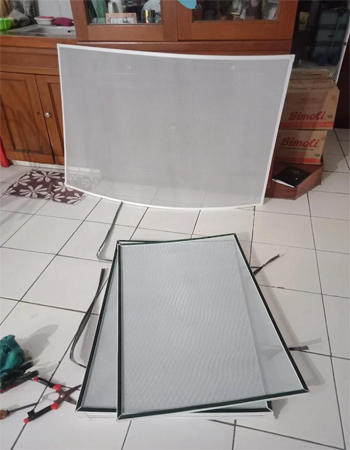 Alamat pemasangan Cluster Vivacia H.7 no 9 BSD. Nama pemesan Ibu Nnik