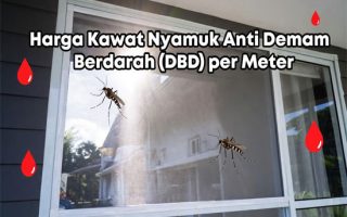 Harga Kawat Nyamuk Anti Dbd Demam Berdarah Per Meter